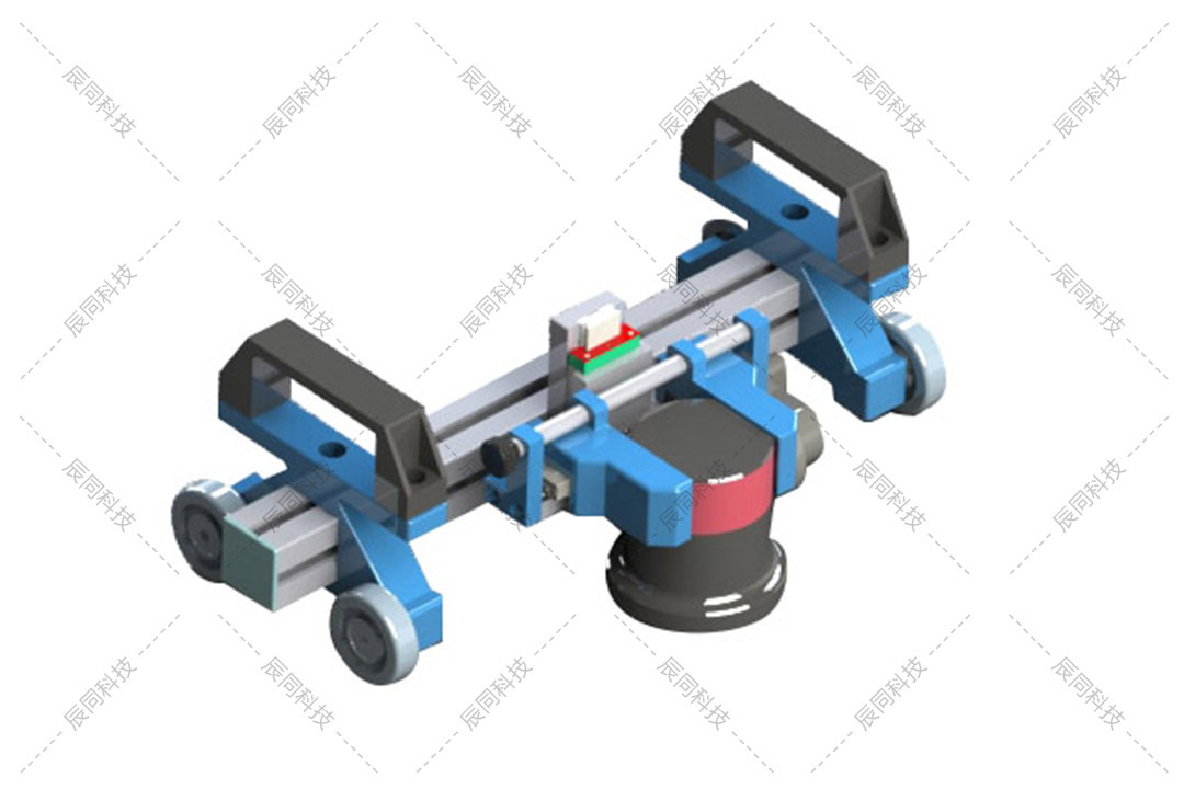 Automatic sheet metal water immersion ultrasonic crawler CTS40